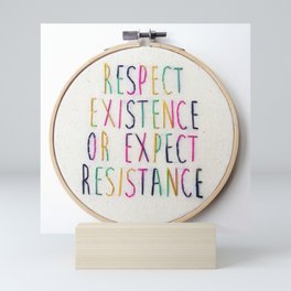 Rainbow Resistance Mini Art Print