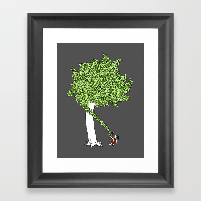 The Taking Tree Framed Art Print