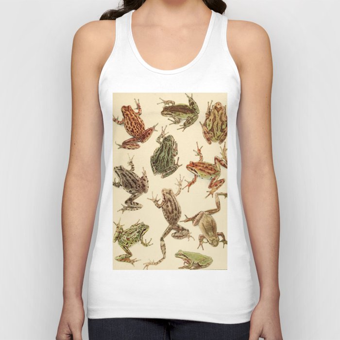 Naturalist Frogs Tank Top