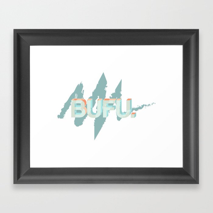 bufu Framed Art Print