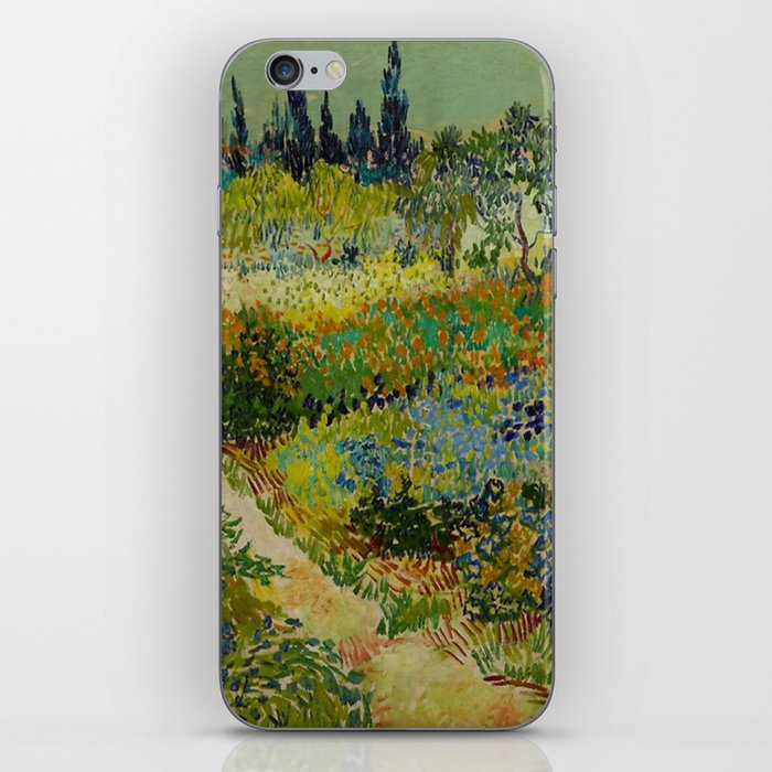 Vincent van Gogh - Garden at Arles, 1888  iPhone Skin
