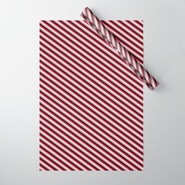 [ Thumbnail: Crimson, Light Cyan, Light Coral, and Black Colored Stripes Pattern Wrapping Paper ]