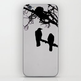 Crows before storm iPhone Skin
