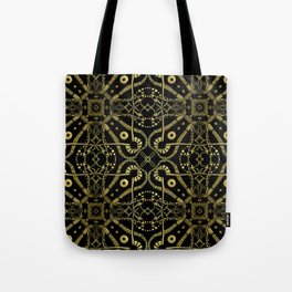 Gold_Filigree001 Tote Bag