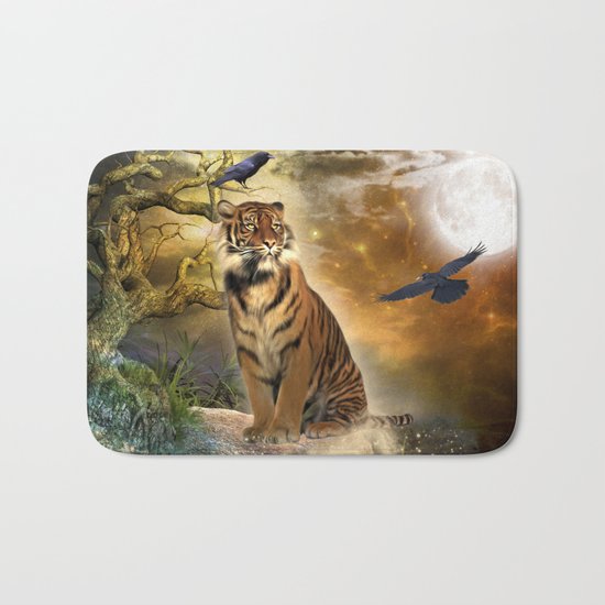 Wonderful tiger Bath Mat