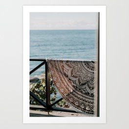Your perfect holiday feeling | Willemstad, Curaçao | Beach towel | Oceanview | Travel Photography Art Art Print | Travelphotography, Willemstad, Digitalnomad, Antillen, Photographer, Nomads, Slowtravel, Minimalistic, Travel, Beach 