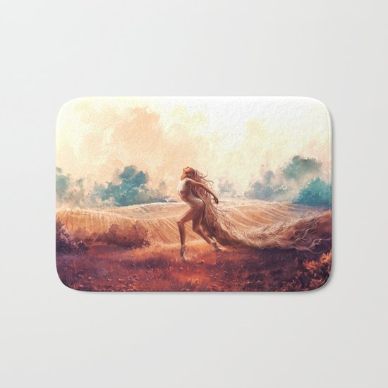 ARIES from the Dancing Zodiac Bath Mat