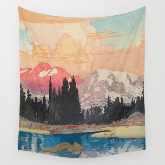 Storms over Keiisino Wall Tapestry