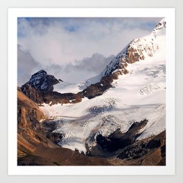 Breathtaking Alaskan-Canadian Glacier Art Print