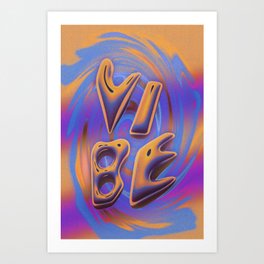 Vibe Art Print