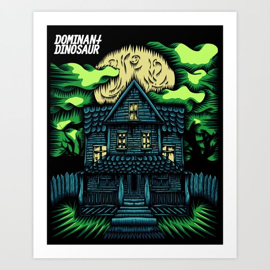 Haunted House Art Print