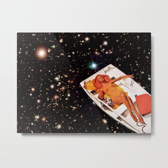 Cosmic Float 2 Metal Print
