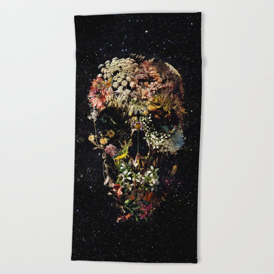 Smyrna Skull Beach Towel