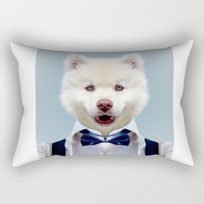 Fashion dog Rectangular Pillow
