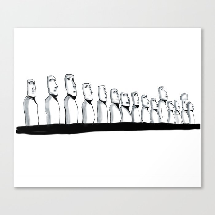 The Usual Suspects Canvas Print