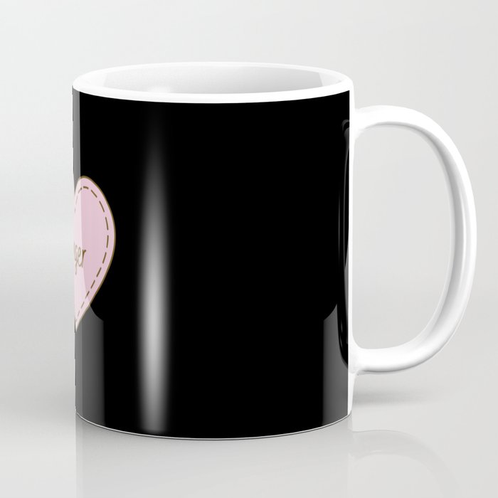 I Love Anger Simple Heart Design Coffee Mug