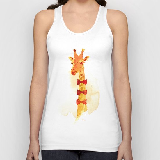 Elegant Giraffe Unisex Tank Top
