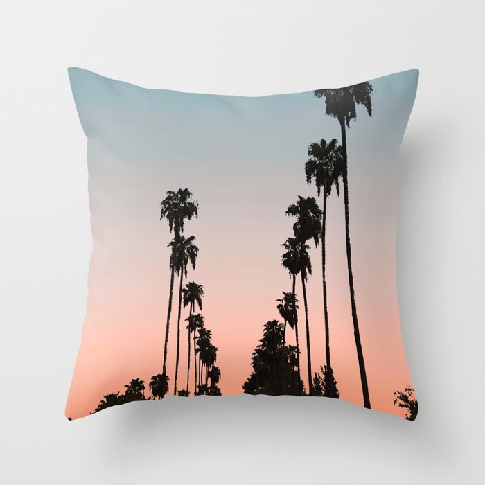California Sunset Throw Pillow