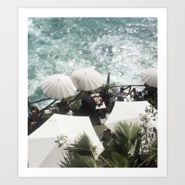 Ocean print - Italian summer bliss Art Print