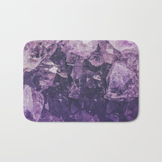 Amethyst Gem Dreams Bath Mat