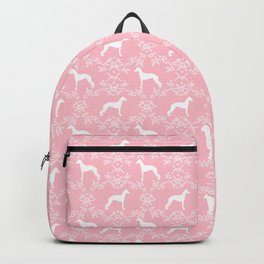 Italian Greyhound silhouette floral dog breed unique pet breed gifts Backpack | Pet Breed, Digital, Dog Breed, Pet, Pets, Italian Greyhound, Unique Dog, Floral, Graphicdesign, Florals 