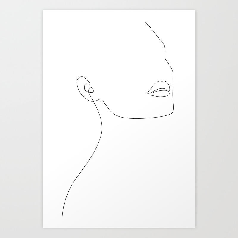 Simple Minimalist Art Print By Explicitdesign Society6,Drawing Pictures Save Water Drawing For Kids Very Easy