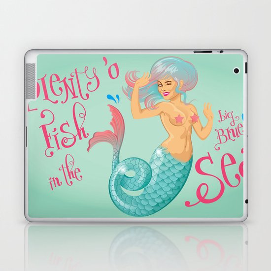 Plenty 'o fish Laptop & iPad Skin