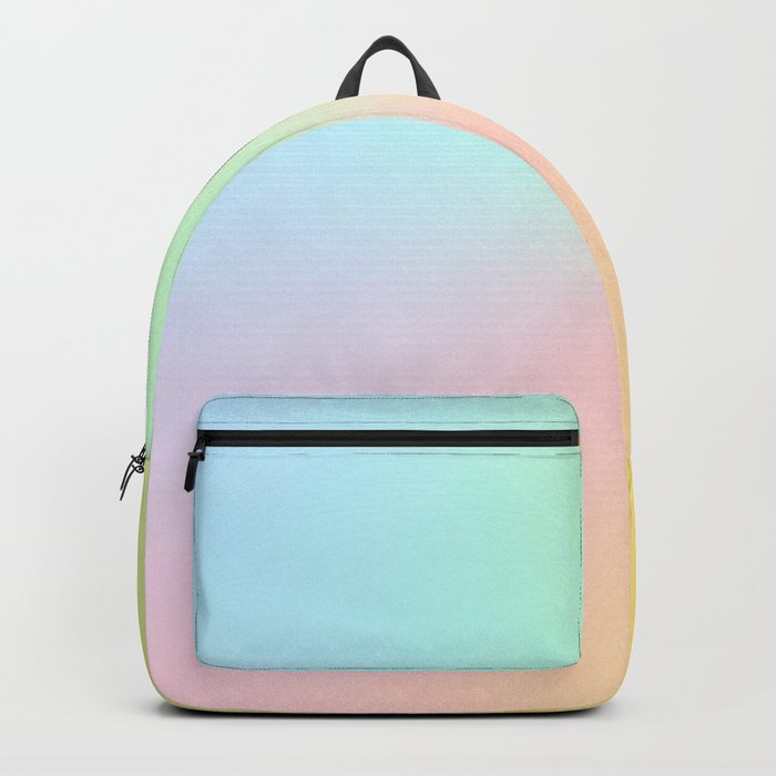 Candy Pastel Rainbow Gradient #abstract  Backpack
