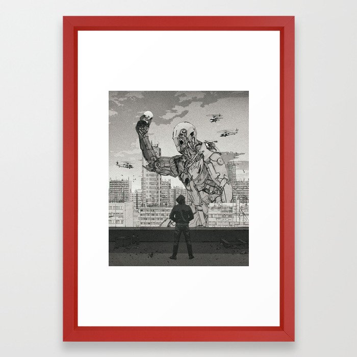 WHITE PEARL (everyday 02.11.19) Framed Art Print by beeple | Society6