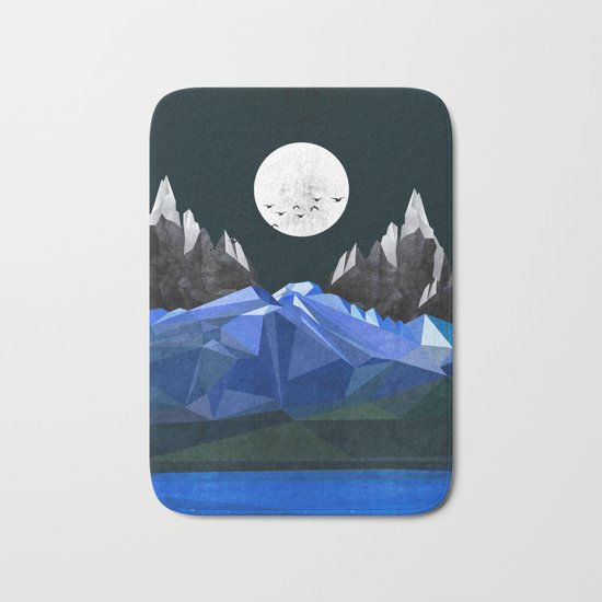 Ice Night Bath Mat