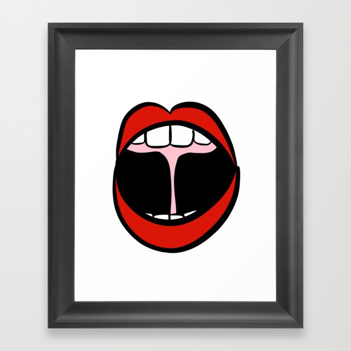 Caves! Framed Art Print