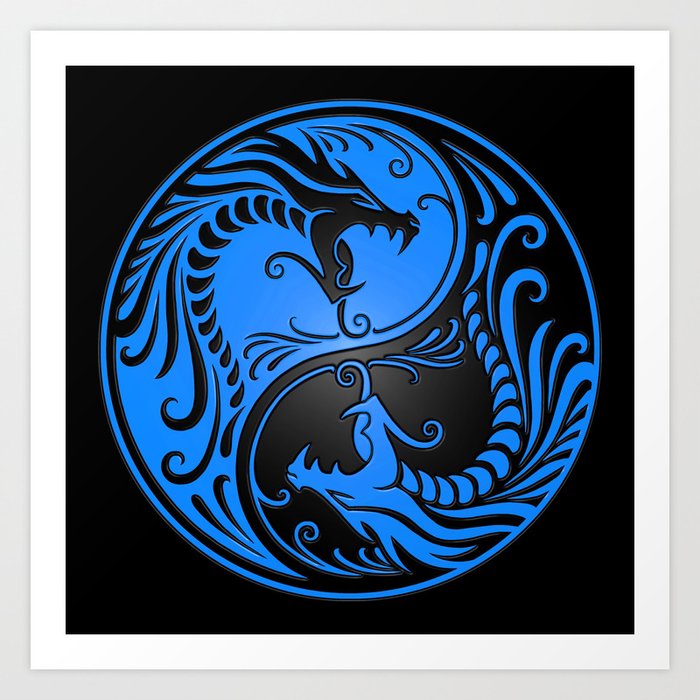 yin yang dragons pictures