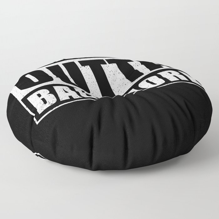 Straight Outta Baltimore Floor Pillow