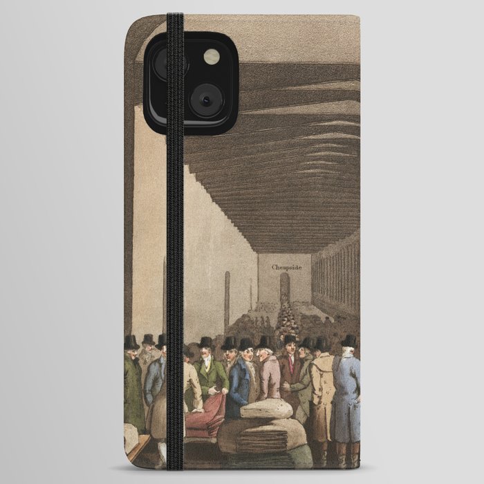 19th century in Yorkshire life iPhone Wallet Case