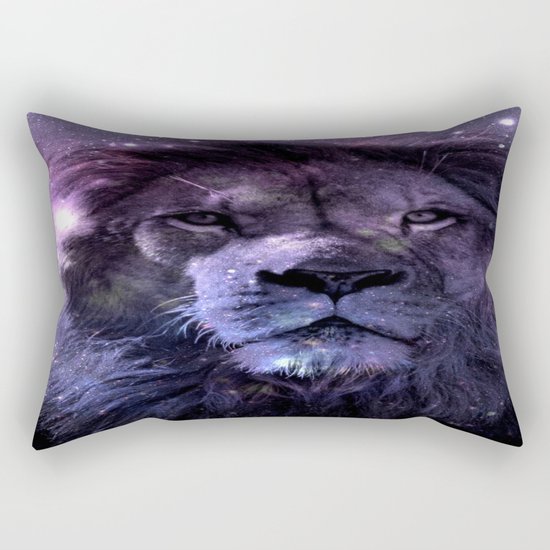 GALAXY LION LEO Rectangular Pillow