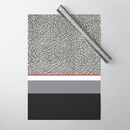BLACK CEMENT Wrapping Paper