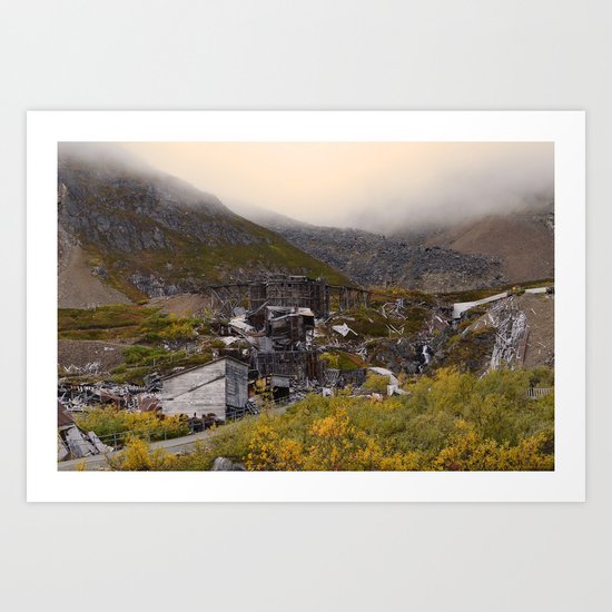 Independence Mine - Hatcher Pass, Alaska Art Print
