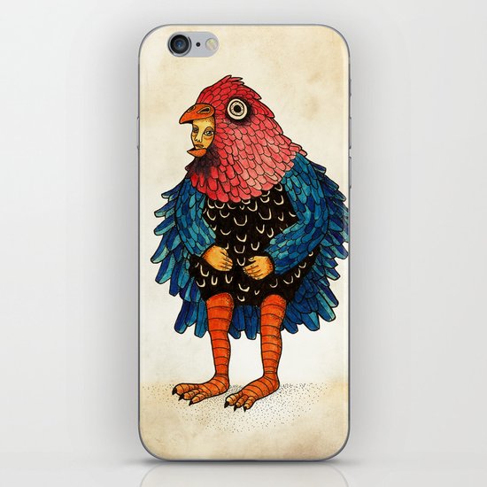 El pájaro iPhone & iPod Skin