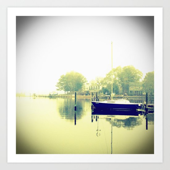Morning Fog Art Print