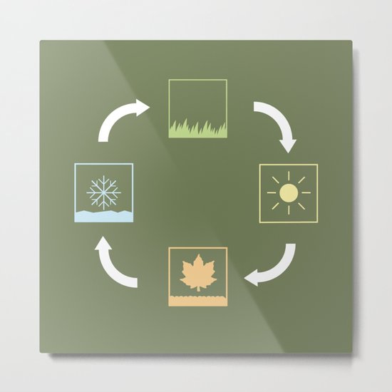 The Four Seasons Metal Print
