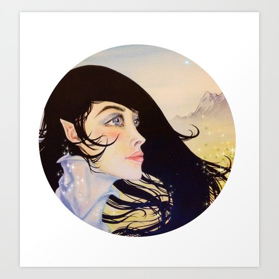 Evening Star Art Print