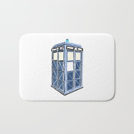 The Tardis Bath Mat