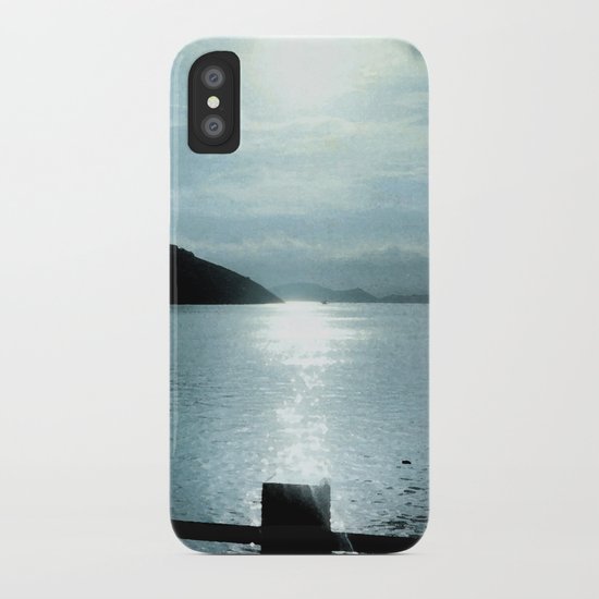 SUNSET RIVER iPhone Case