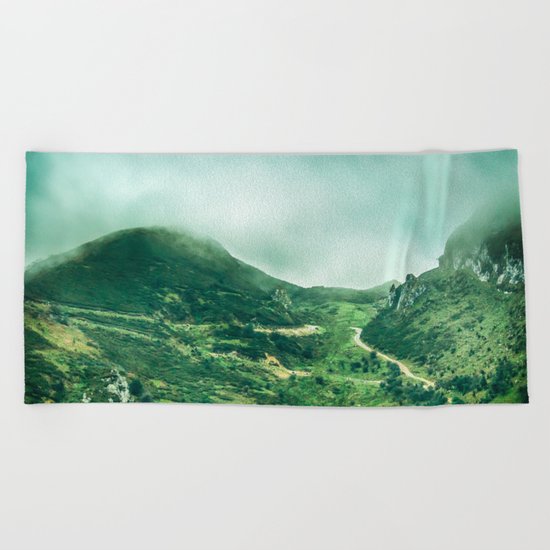 Picos de Europa Beach Towel