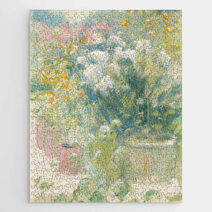 In the Greenhouse - John Henry Twachtman Jigsaw Puzzle
