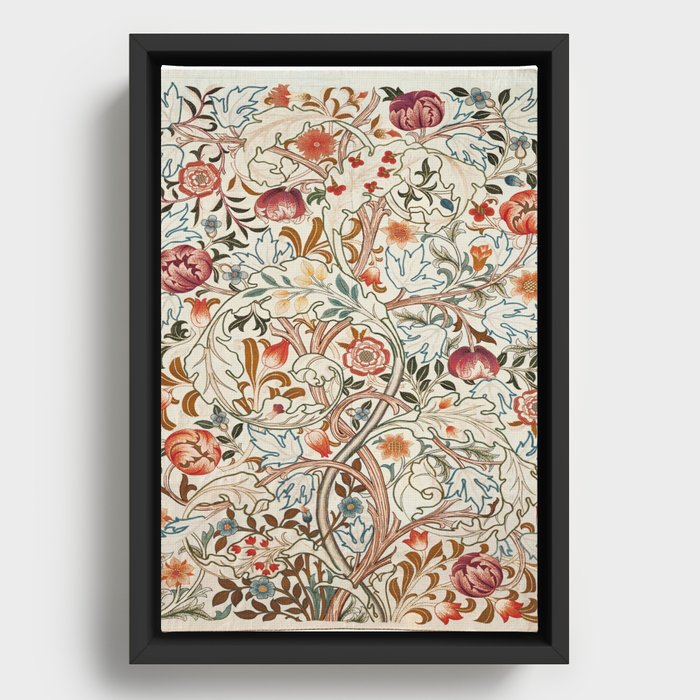 William Morris Framed Canvas