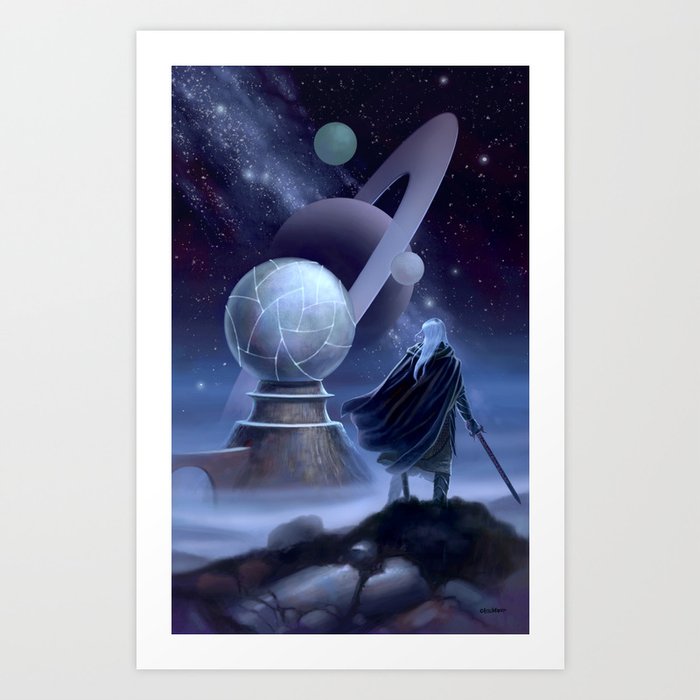 The Temple at the End of Time Art Print