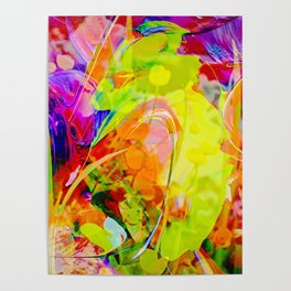 Abstract in Perfection - Flowermagic 6 Poster