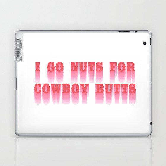 Cowboy Butts Laptop & iPad Skin