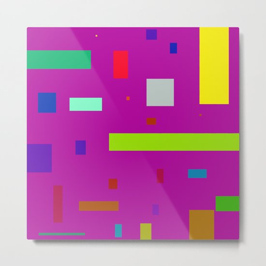 Squares and Rectangles 2 Metal Print